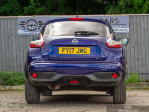2017 Nissan Juke 1.6 Tekna Xtron Euro 6 5dr in Blue — image 5