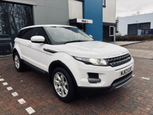 2012 Land Rover Range Rover Evoque 2.2 Ed4 Pure in White — image 3