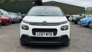 2017 Citroen C3 1.2 Puretech Feel Euro 6 5dr in White — image 2