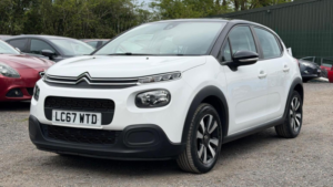 2017 Citroen C3 1.2 Puretech Feel Euro 6 5dr in White — image 3