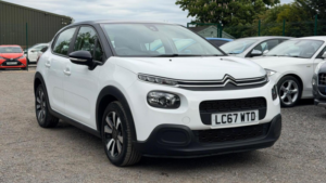 2017 Citroen C3 1.2 Puretech Feel Euro 6 5dr in White — image 5