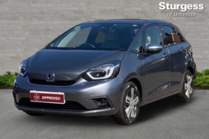 2022 Honda Jazz 1.5 H I-Mmd Ex Ecvt Euro 6 (s/s) 5dr in Grey — image 3
