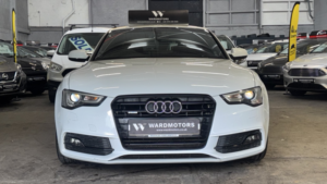 2014 Audi A5 3.0 Tdi V6 Black Edition White Coupe Diesel Automatic 2dr 1 Keeper+satnav+cruise+leather in White — image 3