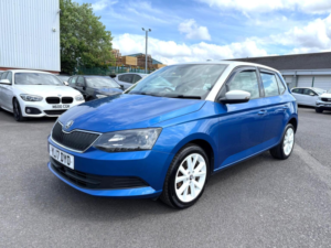 2017 Skoda Fabia 1.0 Colour Edition Euro 6 (s/s) 5dr in Blue — image 3