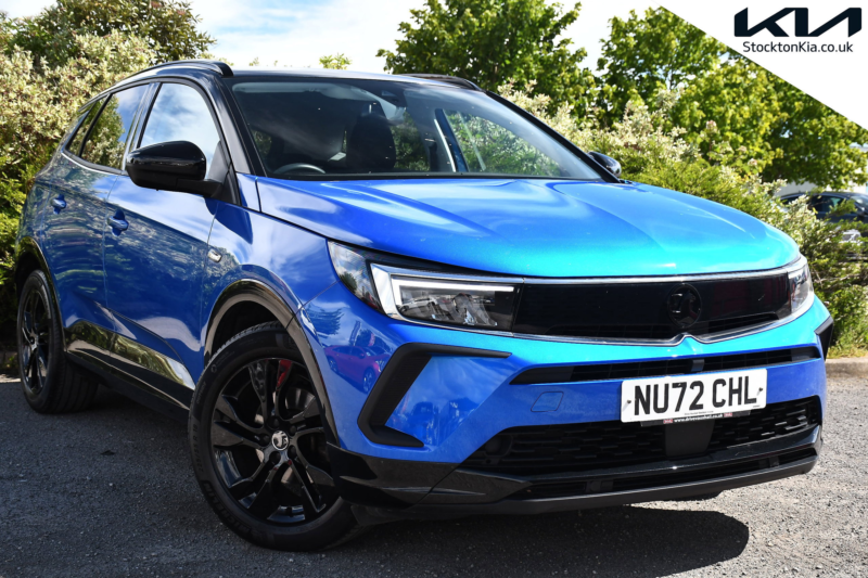 2022 Vauxhall Grandland 1.2 Turbo Gs Line SUV 5dr Petrol Manual Euro 6 (s/s) (130 Ps) in Blue — image 1