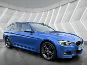 2019 BMW 3 Series 2.0 320d M Sport Touring Auto Xdrive Euro 6 (s/s) 5dr in Blue — image 3