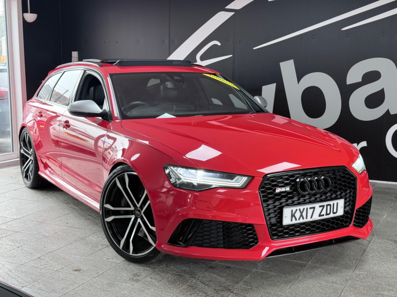 2017 Audi Rs6 Avant 4.0 Tfsi V8 Tiptronic Quattro Euro 6 (s/s) 5dr in Red — image 1