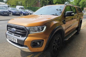 2022 Ford Ranger 2.0 Ranger Wildtrak Double Cab 2.0l Ecoblue 213ps AWD 10 Speed Automatic in Orange — image 4