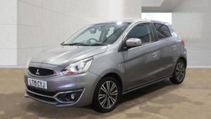 2019 Mitsubishi Mirage 1.2 4 CVT Euro 6 (s/s) 5dr in Grey — image 2