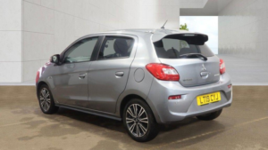 2019 Mitsubishi Mirage 1.2 4 CVT Euro 6 (s/s) 5dr in Grey — image 3