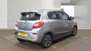 2019 Mitsubishi Mirage 1.2 4 CVT Euro 6 (s/s) 5dr in Grey — image 4