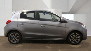2019 Mitsubishi Mirage 1.2 4 CVT Euro 6 (s/s) 5dr in Grey — image 5
