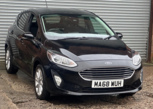 2018 Ford Fiesta 1.0t Ecoboost Titanium Euro 6 (s/s) 5dr in Black — image 3