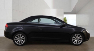 2010 Volkswagen Eos 1.4 Tsi Se Cabriolet Euro 4 2dr in Black — image 4