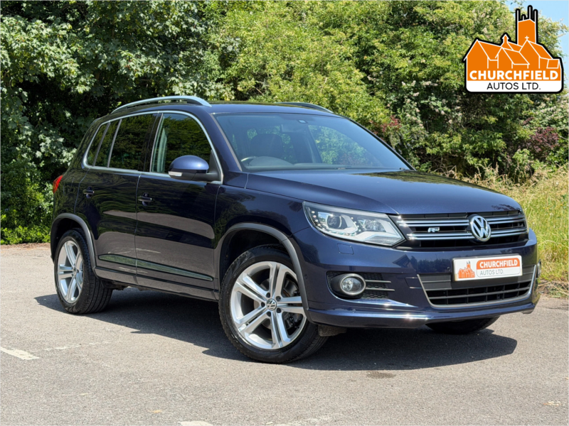 2015 Volkswagen Tiguan 2.0 Tdi Bluemotion Tech R-Line SUV 5dr Diesel Manual 4WD Euro 5 (s/s) (nav) (140 Ps) in Blue — image 1
