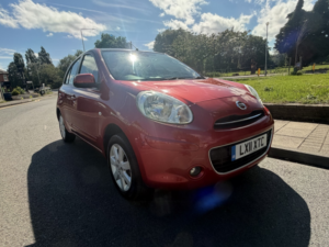 2011 Nissan Micra 1.2 12v Tekna in Red — image 2