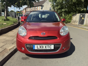 2011 Nissan Micra 1.2 12v Tekna in Red — image 3