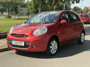 2011 Nissan Micra 1.2 12v Tekna in Red — image 4