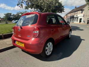 2011 Nissan Micra 1.2 12v Tekna in Red — image 5