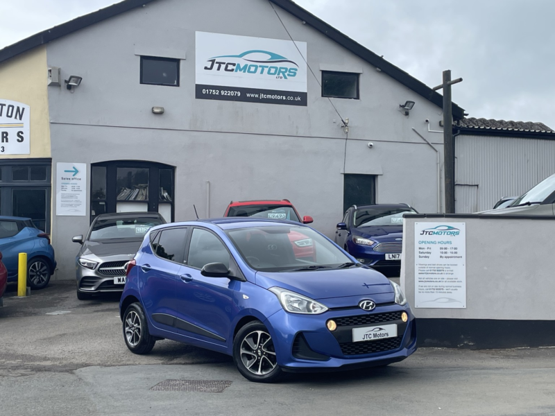 2018 Hyundai I10 1.0 Go Se 5dr Man, Petrol, Blue + Now Sold in Blue — image 1