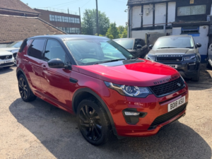 2018 Land Rover Discovery Sport Td4 Hse Dynamic Lux in Red — image 5