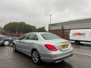 2015 Mercedes-Benz C Class 2.1 C220 Bluetec Sport in Silver — image 3
