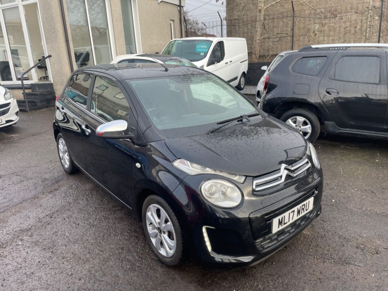 2017 Citroen C1 1.2 Puretech Flair Hatchback 5dr Petrol Manual Euro 6 (82 Ps) in Black — image 1