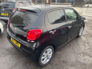 2017 Citroen C1 1.2 Puretech Flair Hatchback 5dr Petrol Manual Euro 6 (82 Ps) in Black — image 4