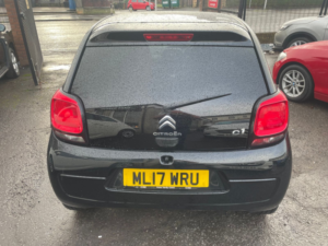 2017 Citroen C1 1.2 Puretech Flair Hatchback 5dr Petrol Manual Euro 6 (82 Ps) in Black — image 5
