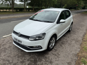 2016 Volkswagen Polo Hatchback (2013 - 2017) in White — image 2