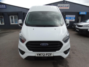 2023 Ford Transit Custom 2.0 340 Ecoblue Trend L2 H2 Euro 6 (s/s) 5dr in White — image 2