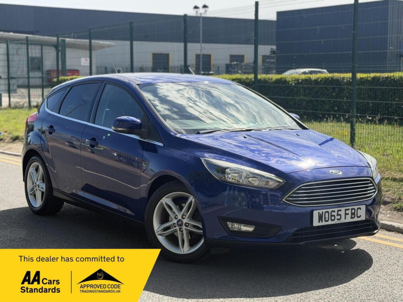 2016 Ford Focus 1.0t Ecoboost Zetec Euro 6 (s/s) 5dr in Blue — image 1