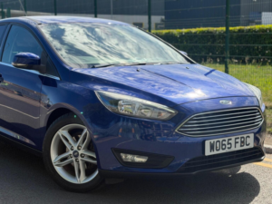 2016 Ford Focus 1.0t Ecoboost Zetec Euro 6 (s/s) 5dr in Blue — image 3