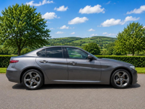 2019 Alfa Romeo Giulia 2.0t Veloce Auto Euro 6 (s/s) 4dr in Grey — image 5