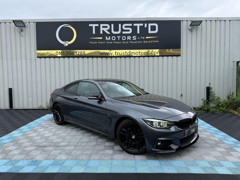 2017 BMW 4 Series 2.0 420d M Sport Euro 6 (s/s) 2dr in Grey — image 1