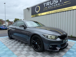 2017 BMW 4 Series 2.0 420d M Sport Euro 6 (s/s) 2dr in Grey — image 3