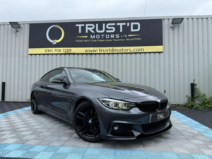 2017 BMW 4 Series 2.0 420d M Sport Euro 6 (s/s) 2dr in Grey — image 4
