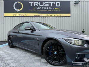 2017 BMW 4 Series 2.0 420d M Sport Euro 6 (s/s) 2dr in Grey — image 5
