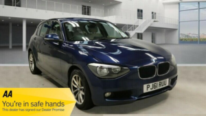 2012 BMW 1 Series 2.0 118d Se Auto Euro 5 (s/s) 5dr in Blue — image 1