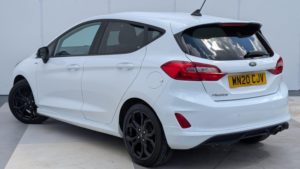 2020 Ford Fiesta 1.0t Ecoboost St-Line Edition Euro 6 (s/s) 5dr in White — image 4