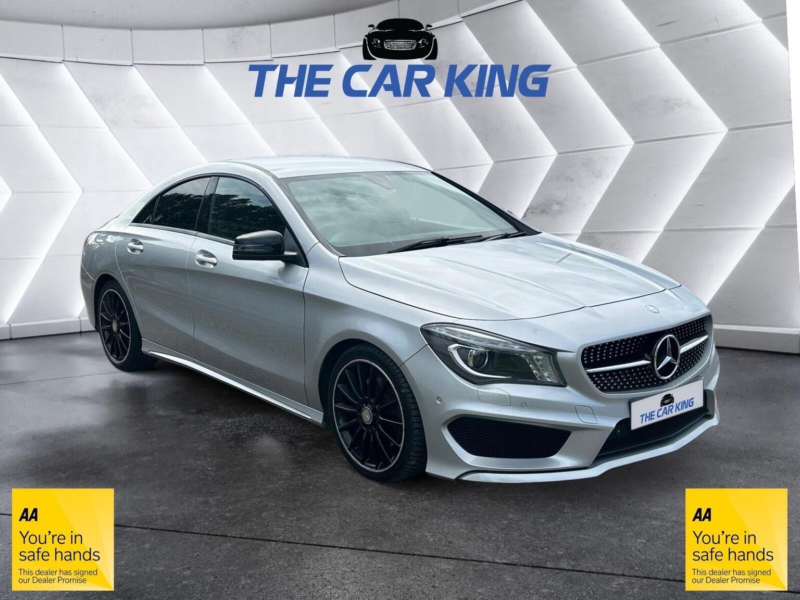 2016 Mercedes-Benz Cla 2.1 Cla220d Amg Line Coupe 7g-Dct Euro 6 (s/s) 4dr in Silver — image 1