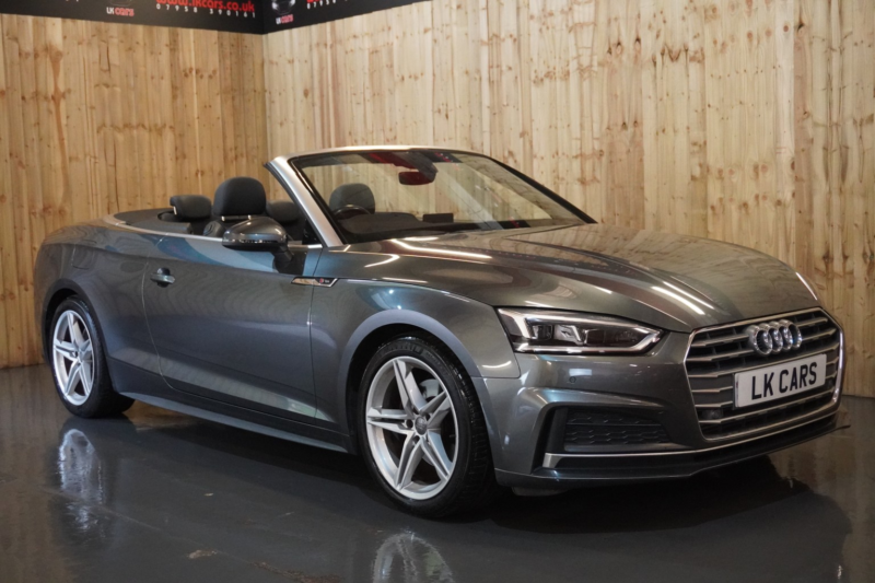2017 Audi A5 Cabriolet 2.0 Tfsi S Line in Grey — image 1