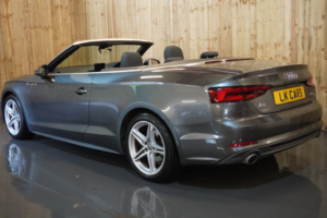 2017 Audi A5 Cabriolet 2.0 Tfsi S Line in Grey — image 4