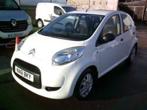 2012 Citroen C1 1.0 I Vtr in White — image 5