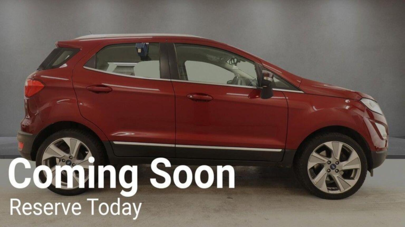 2018 Ford Ecosport 1.0t Ecoboost Titanium Auto Euro 6 (s/s) 5dr in Red — image 1