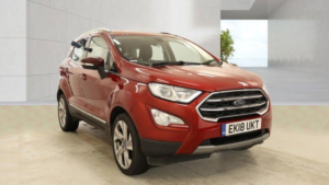 2018 Ford Ecosport 1.0t Ecoboost Titanium Auto Euro 6 (s/s) 5dr in Red — image 2