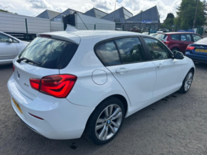 2017 BMW 1 Series 1.5 116d Sport 5-Door in White — image 4