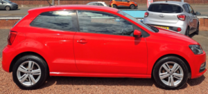 2017 Volkswagen Polo 1.0 Bluemotion Tech Match Edition in Red — image 2