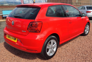 2017 Volkswagen Polo 1.0 Bluemotion Tech Match Edition in Red — image 3