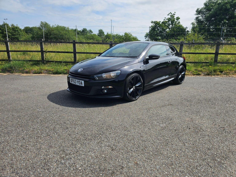 2014 Volkswagen Scirocco 2.0 Tdi R-Line DSG Euro 5 3dr (leather, Nav) in Black — image 1